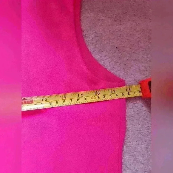 Joseph Ribkoff New with  tags hot pink and black midi dress size 8 - Picture 14 of 16